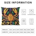 thumbnail image 5 of PHYHOO Mardi Gras Pillow Cover Happy Mardi Gras Decor Holiday Farmhouse Pilow Case Decoration for Home Sofa Couch, 5 of 5