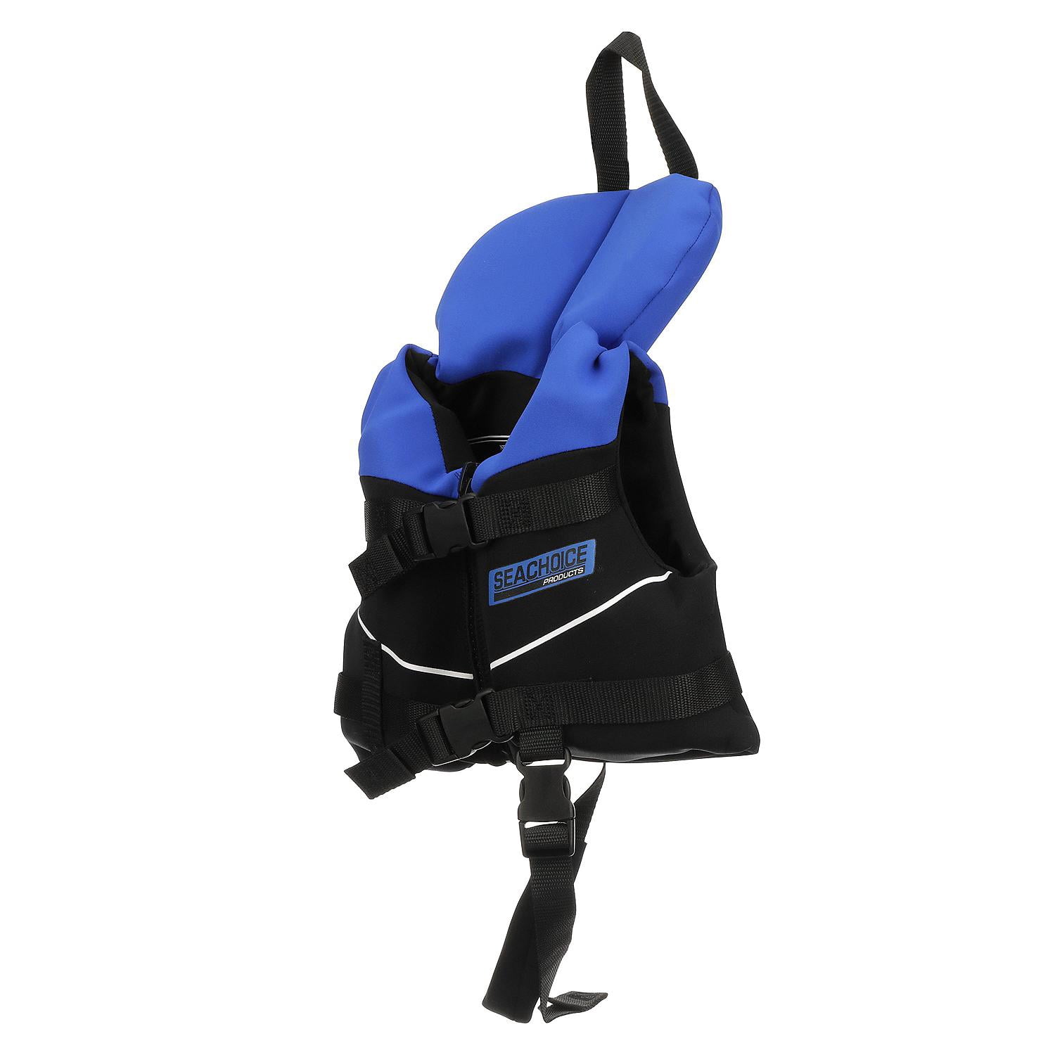 Seachoice Neoprene Multi-Sport Vest, Blue/Black, Infant Size Up to 30 Lbs., Coast Guard Type II