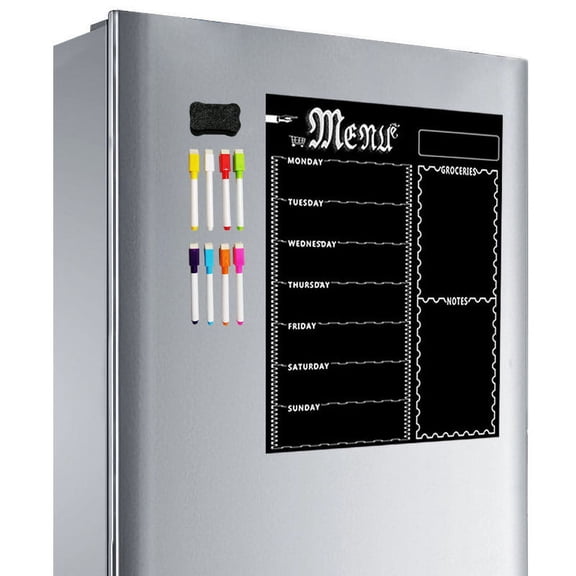 2026 Calendar,2026 Wall Calendar,Whiteboard Magnetic Calendars For Refrigerator Family Notepad Daily Planner,2026-2027 Planner Weekly And Monthly,Weekly To Do List(Black)
