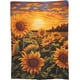 thumbnail image 5 of Manta de girasol para niñas y mujeres, regalo floral, atardecer, franela para el hogar, sofá cama, sofá, suave, difusa, ligera, decoración para todas las estaciones, 80 x 60 pulgadas, 5 of 7