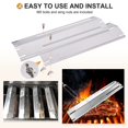 thumbnail image 3 of Protector de placa de calor Criditpid de acero inoxidable ajustable, 3 of 6