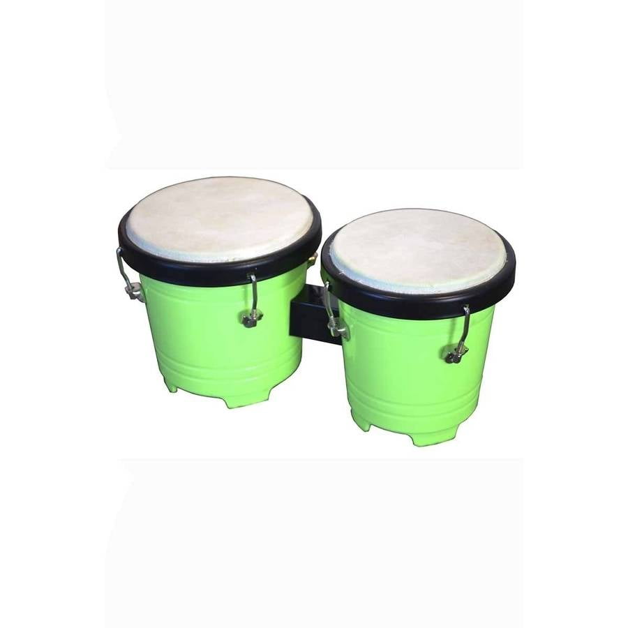 Directly Cheap Junior Kids Percussion Double Lap Bongo Drums, 4" and 5