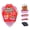 Pink, variant on Pizza Pack® Reusable BPA-Free Silicone Storage Container with 5 Microwavable Trays, Pink