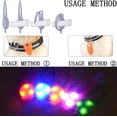 thumbnail image 4 of 5 uds. Collares impermeables para perros y gatos para perros pequeños y medianos, accesorios para equipos reflectantes de advertencia para caminar por la noche y acampar., 4 of 5