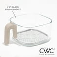 thumbnail image 3 of COOK WITH COLOR Air Fryer, 4Qt Glass Air Fryer, Stylish Kitchen Appliance, Sand, 3 of 8