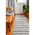 thumbnail image 7 of Bashian Tangier Adelaide 7'6" X 9'6" Area Rug in Ivory and Charcoal, 7 of 7