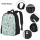 thumbnail image 3 of Disketp Frog In Mermaid Mochila Estampada de Gran Capacidad con Lonchera y Estuche, Set de 3 Piezas para Estudiantes, 3 of 7