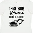 thumbnail image 4 of Inktastic This Boy Loves Digger Trucks Construction Boys Toddler T-Shirt, 4 of 5