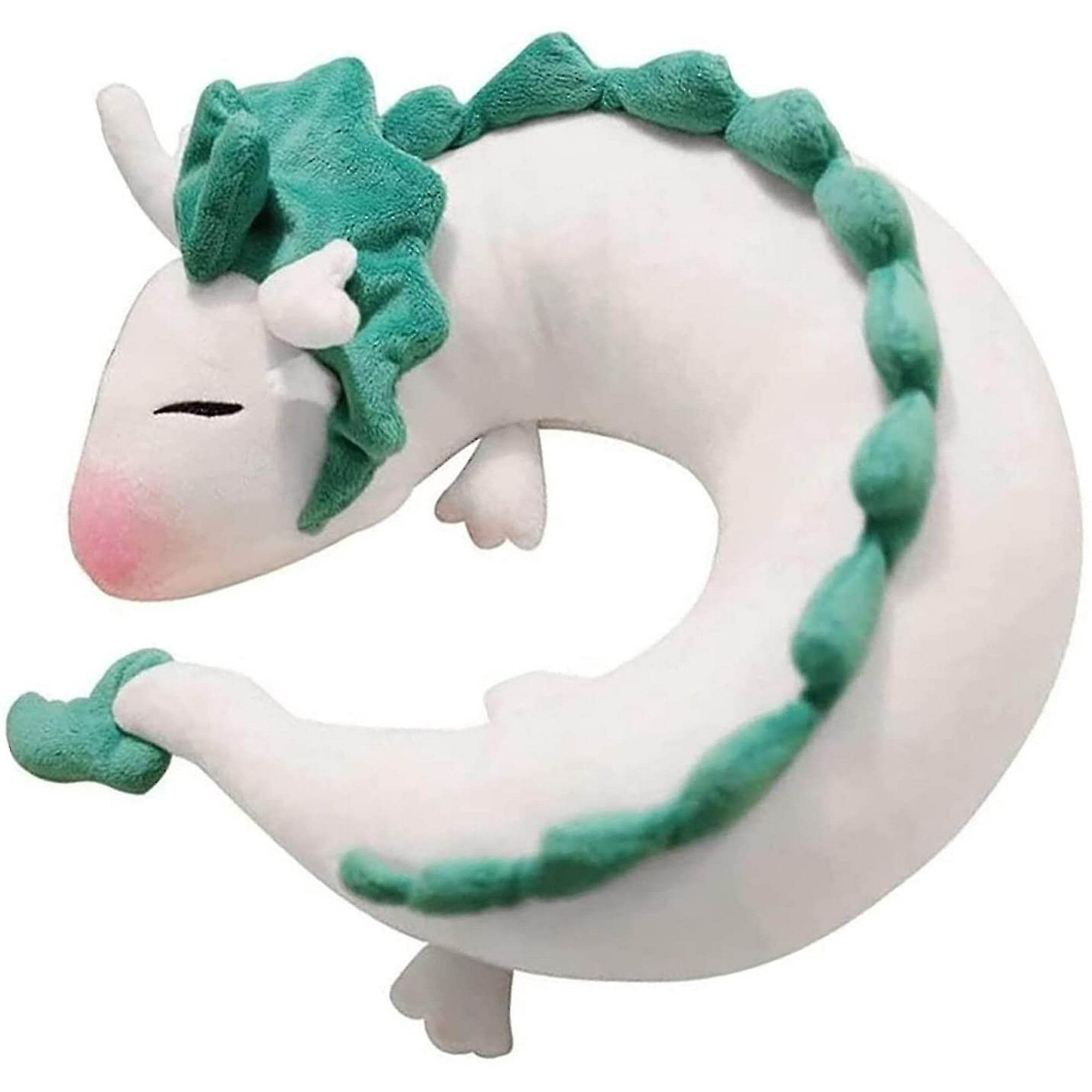 Anime Neck Pillow White Dragon Plush Doll Toy Children s Travel Neck Pillow Cute White Chihiro Plush Walmart