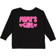 thumbnail image 3 of Inktastic Mimi's Girl Pink with Hearts Girls Long Sleeve Toddler T-Shirt, 3 of 5