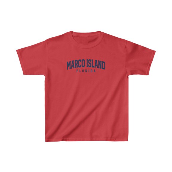 Marco Island Florida Kids Shirt Gifts Youth Tee Tshirt