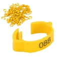 thumbnail image 2 of Poultry Leg Bands, Safe And Non- 10pcs/set Chicken Foot Rings  For Poultry For Outdoors For Daily For Home Yellow, 2 of 8
