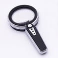thumbnail image 4 of Magnifying Glass With Light;6x10x Handheld Illuminated Magnifying Glass With 12 LED Lights For Reading, 4 of 9