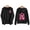 A160 Black, variant on JOANKDMI Women's Boxing Gloves Pink Ribbon Hoodies Breast Cancer Awareness Graphic Pullover Sweatshirt Long Sleeve Pocket Drawstring Activewear Fight Like a Girl