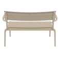 thumbnail image 2 of Compamia Paris Outdoor Bench Taupe, 2 of 6