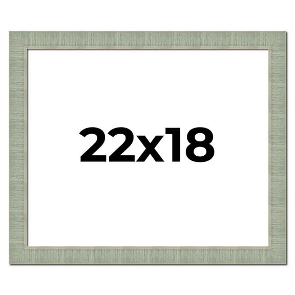22x18 Frame Green Desert Pear Solid Wood Picture Frame | 1.625 Inch Moulding Width | Interior Frame