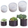 thumbnail image 3 of Diy Flower Pot Epoxy Resin Mold Jewelry Storage Box Cup Casting Silicone Mould, 3 of 5