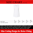 thumbnail image 2 of Bella + Canvas Women's Sleeveless Cotton Jersey Muscle Tank Top White Tee Pack of 6, S, 2 of 5