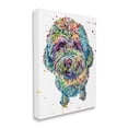 thumbnail image 3 of Stupell Bold Terrier Dog Pet Portrait Animals & Insects Painting Gallery Wrapped Canvas Print Wall Art, 3 of 5