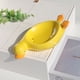 thumbnail image 4 of Plato de jabón de baño de pato Bandeja de soporte de jabón de cerámica portátil Suministros de baño reutilizables Likrtyny  Libre de BPA, 4 of 7