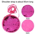 thumbnail image 3 of Bolso bandolera para niñas, mochila de un solo hombro con lentejuelas y peluche de princesa a la moda para niñas y bebés, 3 of 5