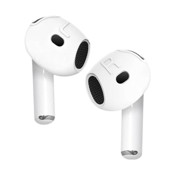Wartleves Puntas de silicona para AirPods 4, funda pequeña antideslizante, almohadillas para los oídos anticaídas K6