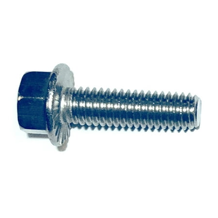 

(25) 3/8-16 X 1 1/4 Hex Flange Bolts with Serrations 18-8 Stainless