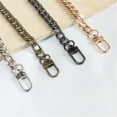thumbnail image 3 of YIEMEEN All-matching Width Metal Purse Chain Strap Crossbody Shoulder Bag Replacement Straps Bag Flat Chain Straps for Women, 3 of 14