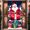 2A, variant on Decorative Design Merry Christmas Banner Santa Claus Gift Boxes Festive Decoration for Holiday Celebration Indoor Decoration Winter Party