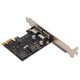 thumbnail image 1 of Tarjeta De Expansión PCI-E, PCI-E A USB 3.0 Tarjeta De Expansión Plug And Play Fácil De Instalar Transmisión De Datos Estable Para XP WIN7 WIN8 WIN8.1 WIN10 ANGGREK Otros, 1 of 8