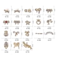 thumbnail image 5 of Sunjoy Tech 10Pcs Nail Rhinestones Bow-tie Heart Imitation Pearls Nail Art Design Accessories 3D Nail Manicure Craft Ornaments for DIY Crafts, 5 of 5