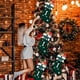 thumbnail image 4 of Adornos navideños, adornos navideños, regalos navideños, medias de punto, medias de lana, letras bordadas, bolsa de regalo de dulces para niños, calcetín navideño, bolsa de regalo, artículos para el h, 4 of 5
