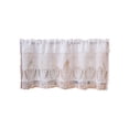 thumbnail image 2 of Celsvanis Jacquard Valance Curtain, Rod Pocket Light Blocking Window Topper, Decorative Dust Proof Short Curtain for Kitchen Sink Indoor Windows 71"x71", 2 of 6