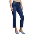thumbnail image 1 of YDLCAFD Women's Boyfriend Jeans Stretchy Ripped Distressed Denim Pants M, 1 of 7