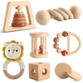 thumbnail image 1 of Juguetes Montessori de madera MLYEY, 7 unidades, para bebés de 12 a 36 meses, 1 of 7