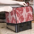 thumbnail image 7 of Fotbe Red Meat for Four Slice Toaster Cover, Fingerprint Protector, Super Soft Appliance Cover And Dust Cover,Bread Dust Cover & Fingerprint Protection, 7 of 7