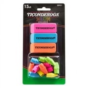 Dixon Ticonderoga Assorted Eraser Assorted Colors Bulk (X38931)