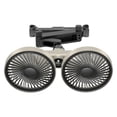 thumbnail image 4 of veasfak Car Backseat Double Head Fan Portable Versatile Angle Adjustable USB Car Fan Black Gray, 4 of 9