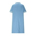 thumbnail image 5 of Penkiiy Women's Scrub Nursing Dress with Dual Pockets - Comfort Fit V-Neck Work Uniform, 5 of 6