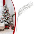 thumbnail image 2 of 1 Pcs Christmas Tree Picks Decor,Artificial Glitter Sequins Spray Picks,Fake Picks Ornaments Branches,Christmas Glitter Sticks Branches for Xmas Tree Wreath Crafts Vase Filler Home Decor, 2 of 4
