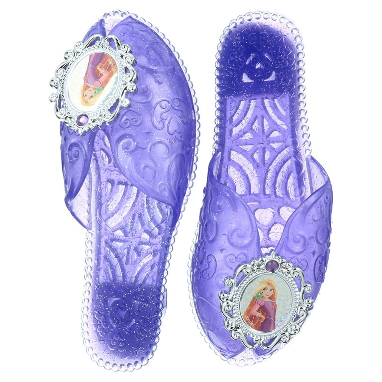 Disney Princess Rapunzel Dress Up Adventure Shoes Fits Most Kids