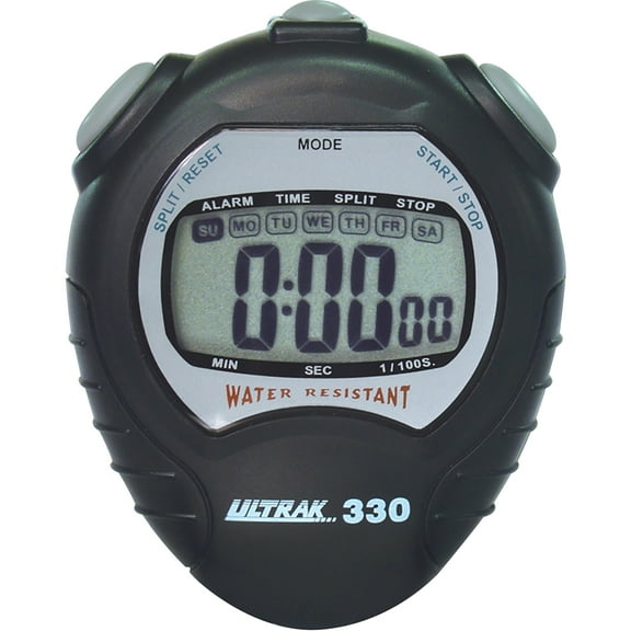 Ultrak 330 Jumbo Display Sport Stopwatch - Black