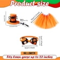 thumbnail image 3 of Porch Goose Outfits for 23" Plastic Porch Goose Halloween Pumpkin Outfit Goose Clothes for Cement Goose for Indoor Outdoor Garden Yard Lawn Patio Art Decor, 3 of 8