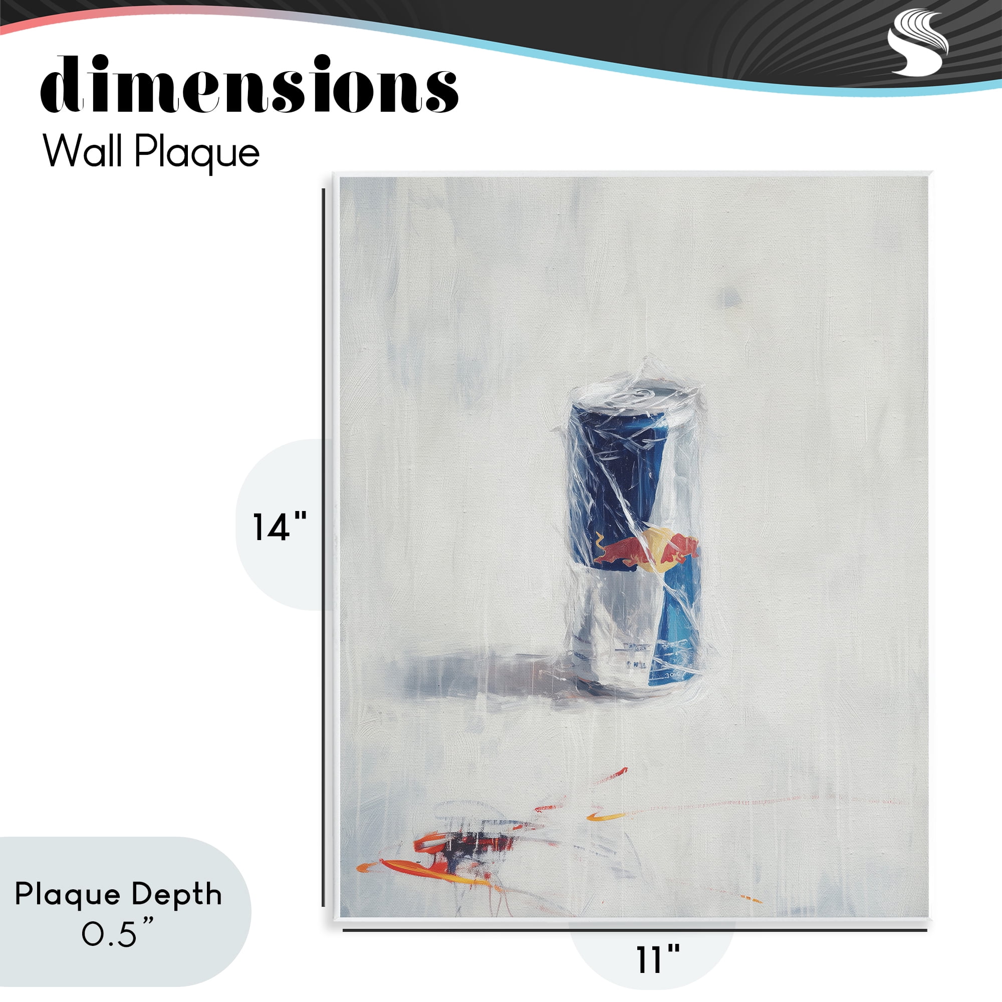 Stupell Industries Creative Energy Drink Wall Plaque Art, design by Svetlana Aleynikova