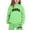 1#Green, variant on Kiijoy Toddler Girls Sweatsuits Letter Print Sports Hoodie Pants Kids Outfits, Sizes 3-4