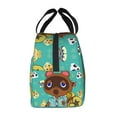 thumbnail image 4 of Animal Crossing Insulated Lunch Bags Thermal Lunch Box Tote Bag Handbag For Office Work School Picnic, 4 of 9