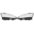 thumbnail image 2 of Lexus IS250 Halogen Headlight Lens Covers for 2012-2015 Lexus GS250 GS350 GS450H, Left & Right Side, Black and Clear, Direct Replacement, 2 of 7