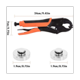 thumbnail image 3 of Pour Toile, Pinces Réglables pour Boutons-Pression, Kit d'Outils de Fixation avec Bouton-Pression, 3 of 8