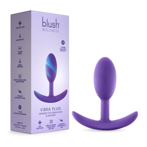 Wellness By Blush - Vibra Plug Wearable Slim Plug