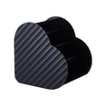 thumbnail image 2 of Soporte para brochas de maquillaje, contenedor de joyería, almacenamiento de bolígrafos para brochas de cosméticos, dor de caja de Negro Fernando porta brochas de maquillaje, 2 of 8